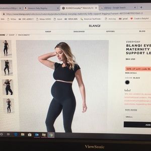 Blanqi maternity leggings